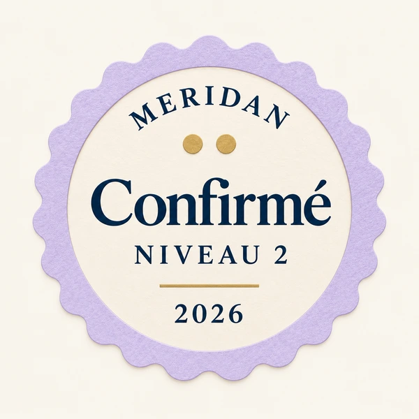 Badge Meridan Confirmé